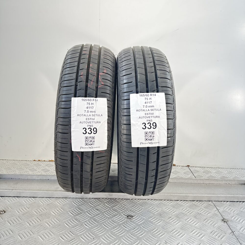 Pneumatici Usati 165 60 R14 75H Rotalla Setula 98% Estive