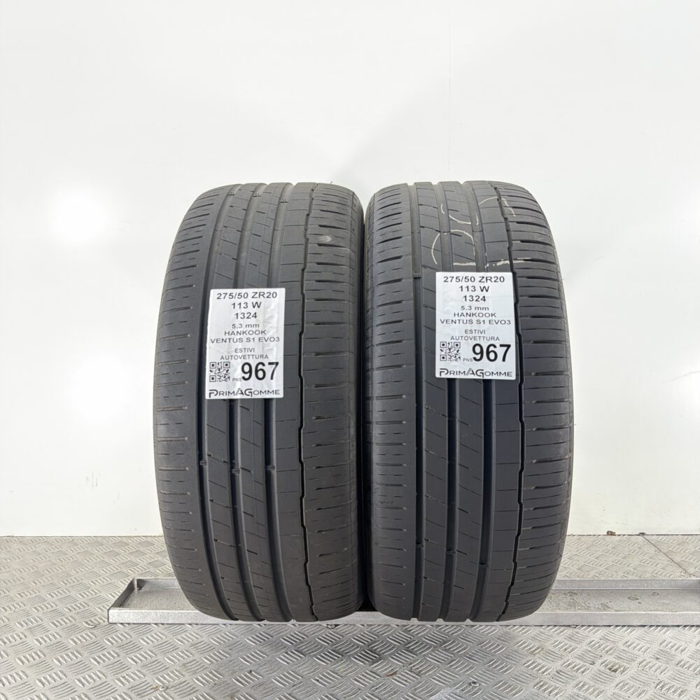 Pneumatici Usati 275 50 ZR20 113W Hankook Ventus S1 Evo3 76% Estive