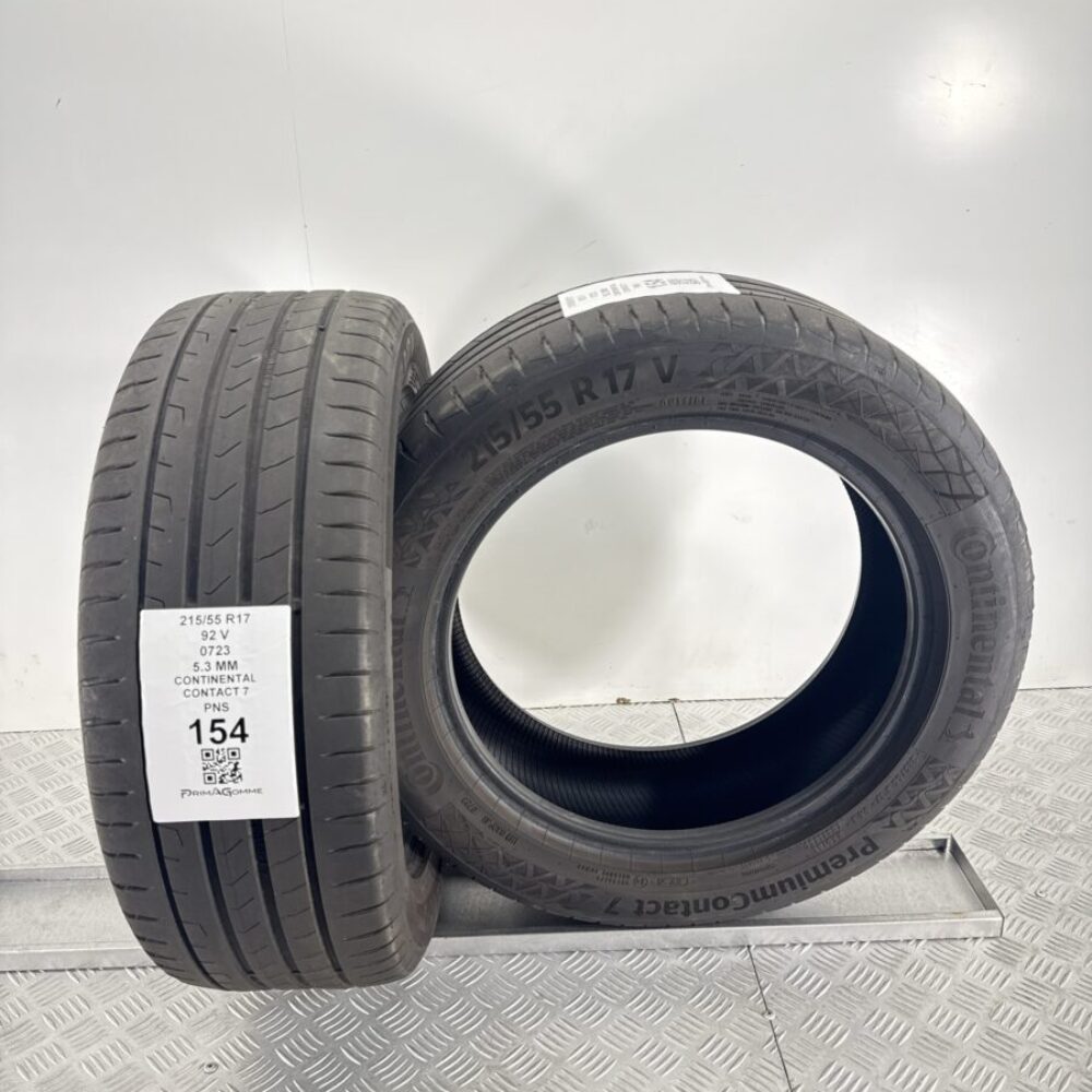 Gomme Usate 215 55 R17 92V Continental Contact 7 5.3mm Estive - immagine 5