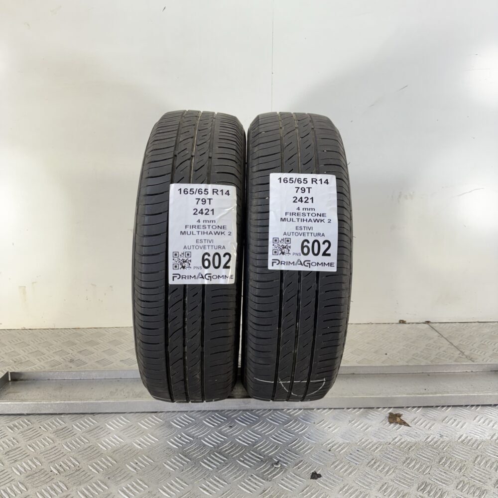 Pneumatici Usati 165 65 R14 79T Firestone Multihawk 2 Estive