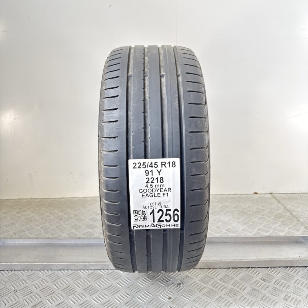 Pneumatico Usato 225 45 R18 91Y Goodyear Eagle F1 Estivo