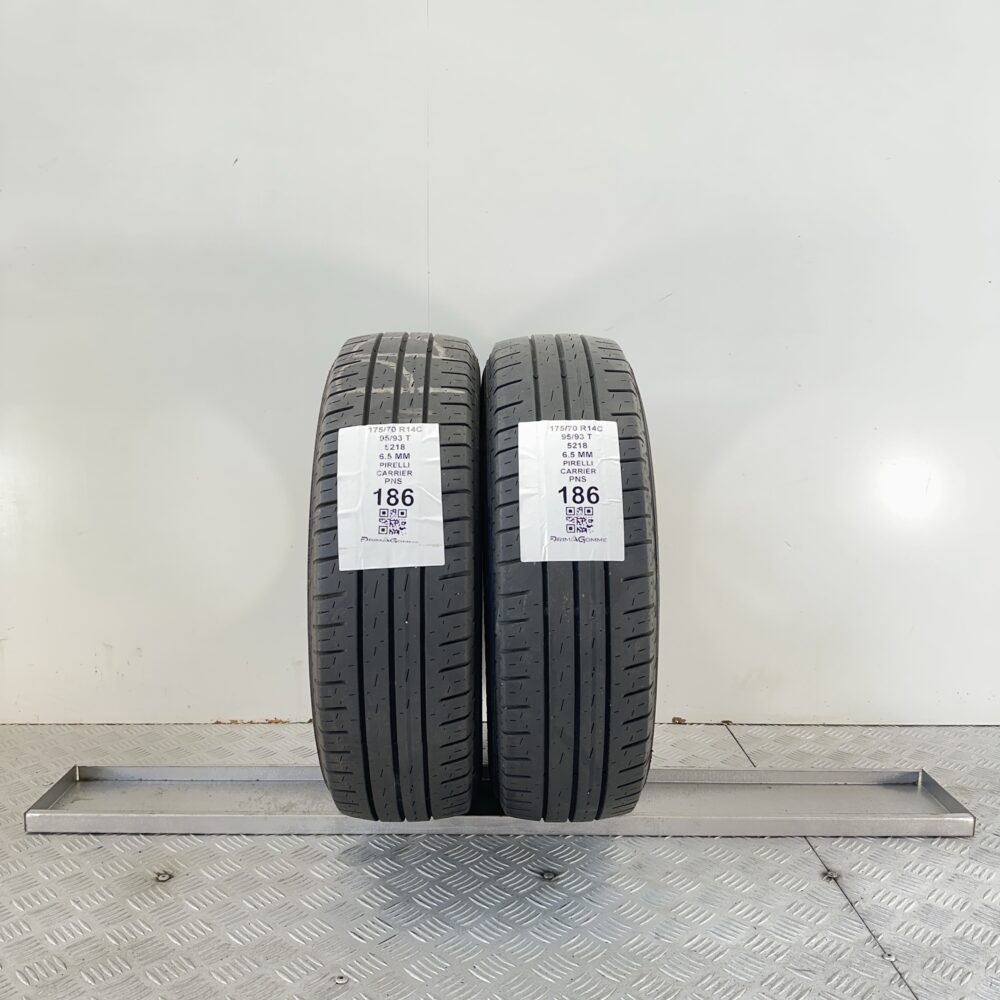 Pneumatici Usati 175 70 R14C 95 93T Pirelli Carrier 82% Estive
