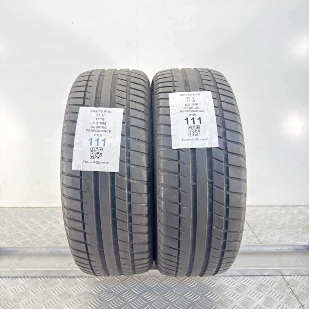 Gomme Usate 205 55 R16 91V Sebring Performance 5.2mm Estive