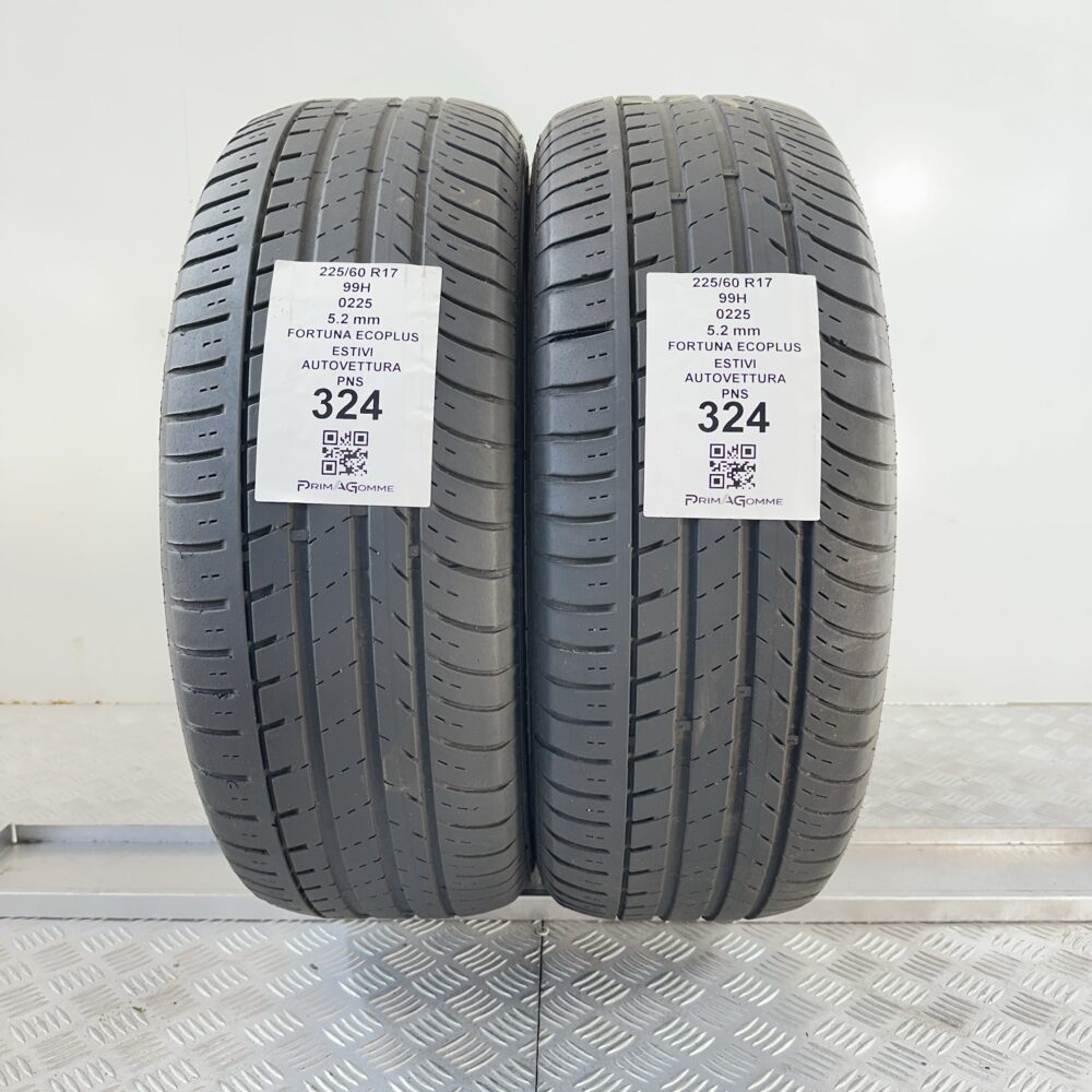 Pneumatici Usati 225 60 R17 99H Fortuna Ecoplus 75% Estive