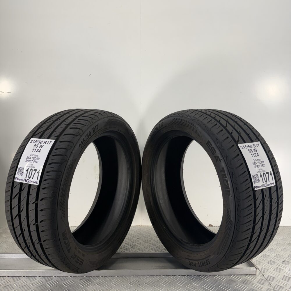 Gomme Usate 215 50 R17 95W ESA TECAR SPIRIT PRO 82% Estive - immagine 9