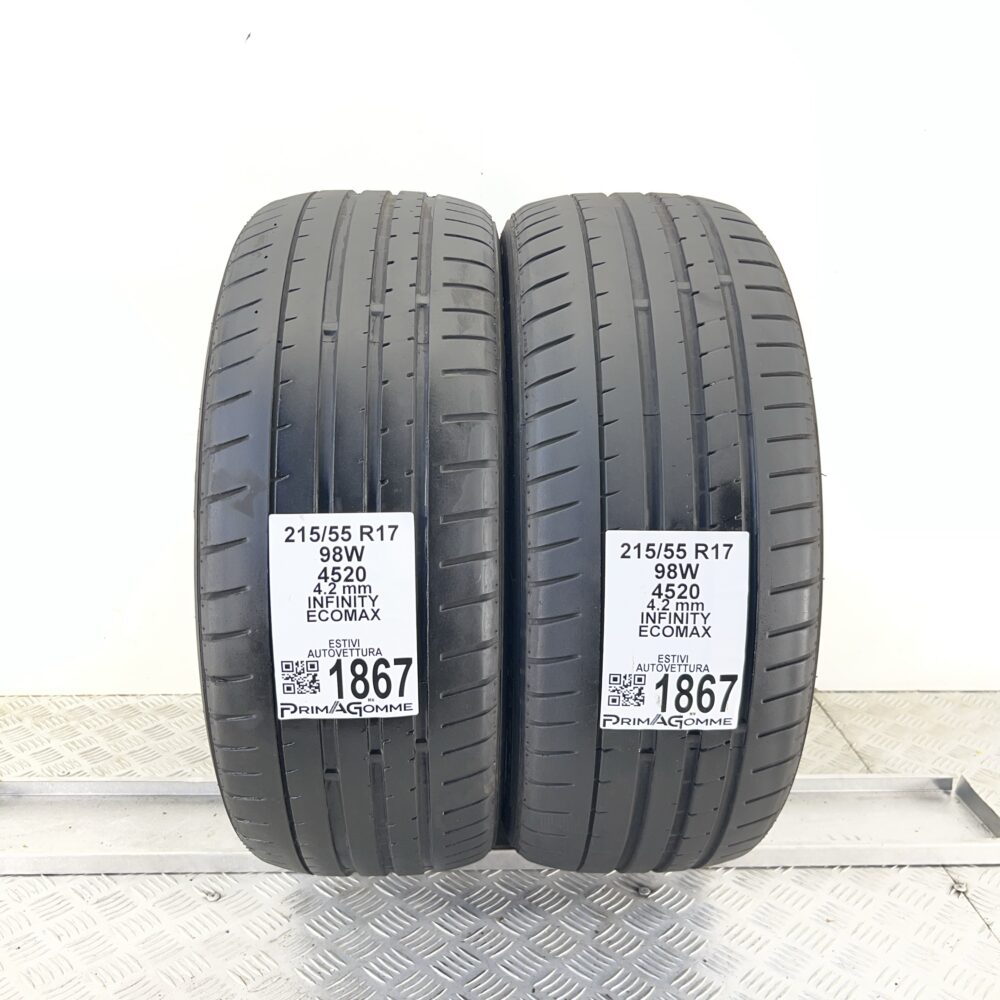 Pneumatici Usati 215 55 R17 98W INFINITY ECOMAX Estive