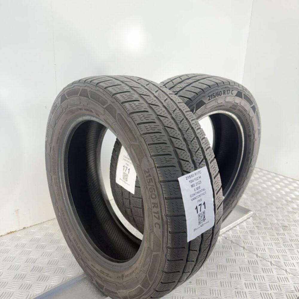 Pneumatici Usati 215 60 R17C 104 102H Continental VanContact 86% Invernali - immagine 6