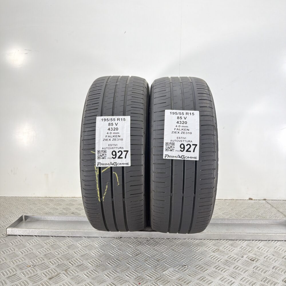 Pneumatici Usati 195 55 R15 85V Falken Ziex ZE310 Estive
