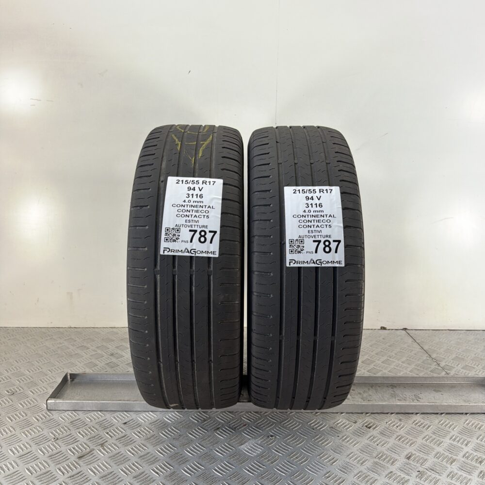 Pneumatici Usati 215 55 R17 94V Continental ContiEcoContact 5 Estive