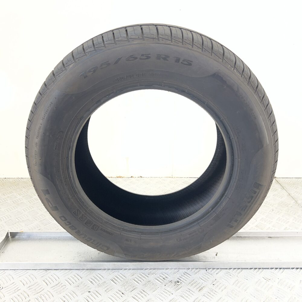 Pneumatico Usato 195 65 R15 91V Pirelli Cinturato P1 100% Estivo - immagine 4