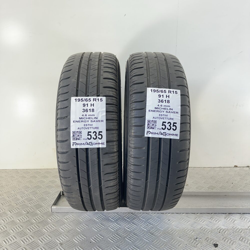 Pneumatici Usati 195 65 R15 91H Michelin Energy Saver Estive