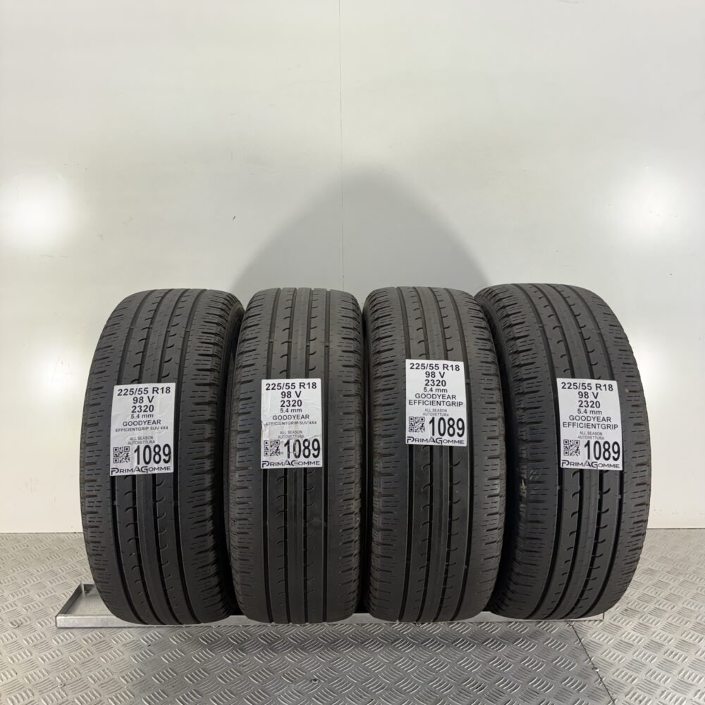 Gomme Usate 225 55 R18 98V Goodyear EfficientGrip SUV 78% Estive