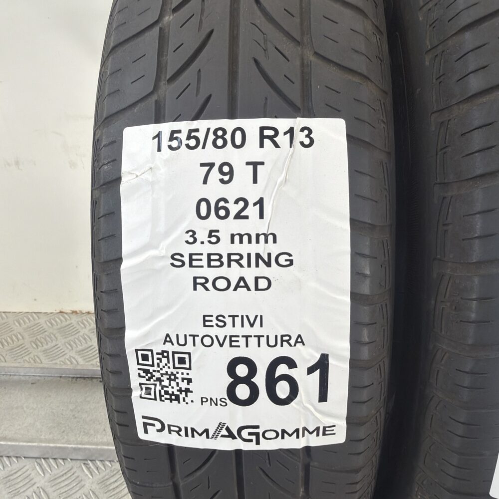 Gomme Usate 155 80 R13 79T Sebring Road Estive - immagine 3