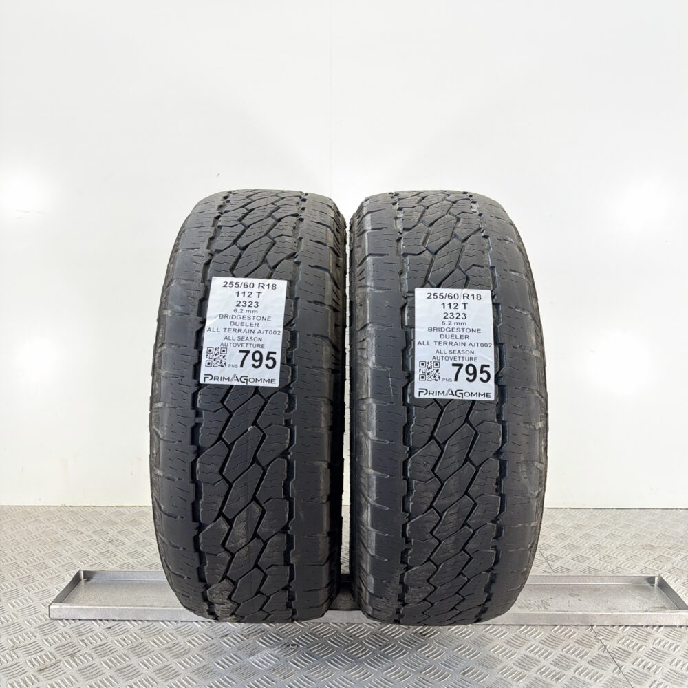 Pneumatici Usati 255 60 R18 112T Bridgestone Dueler All Terrain A/T002 4 Stagion
