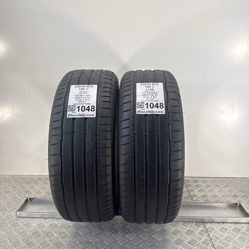 Gomme Usate 235 55 R18 100V Hankook Ventus S1 Evo 3 71% Estive