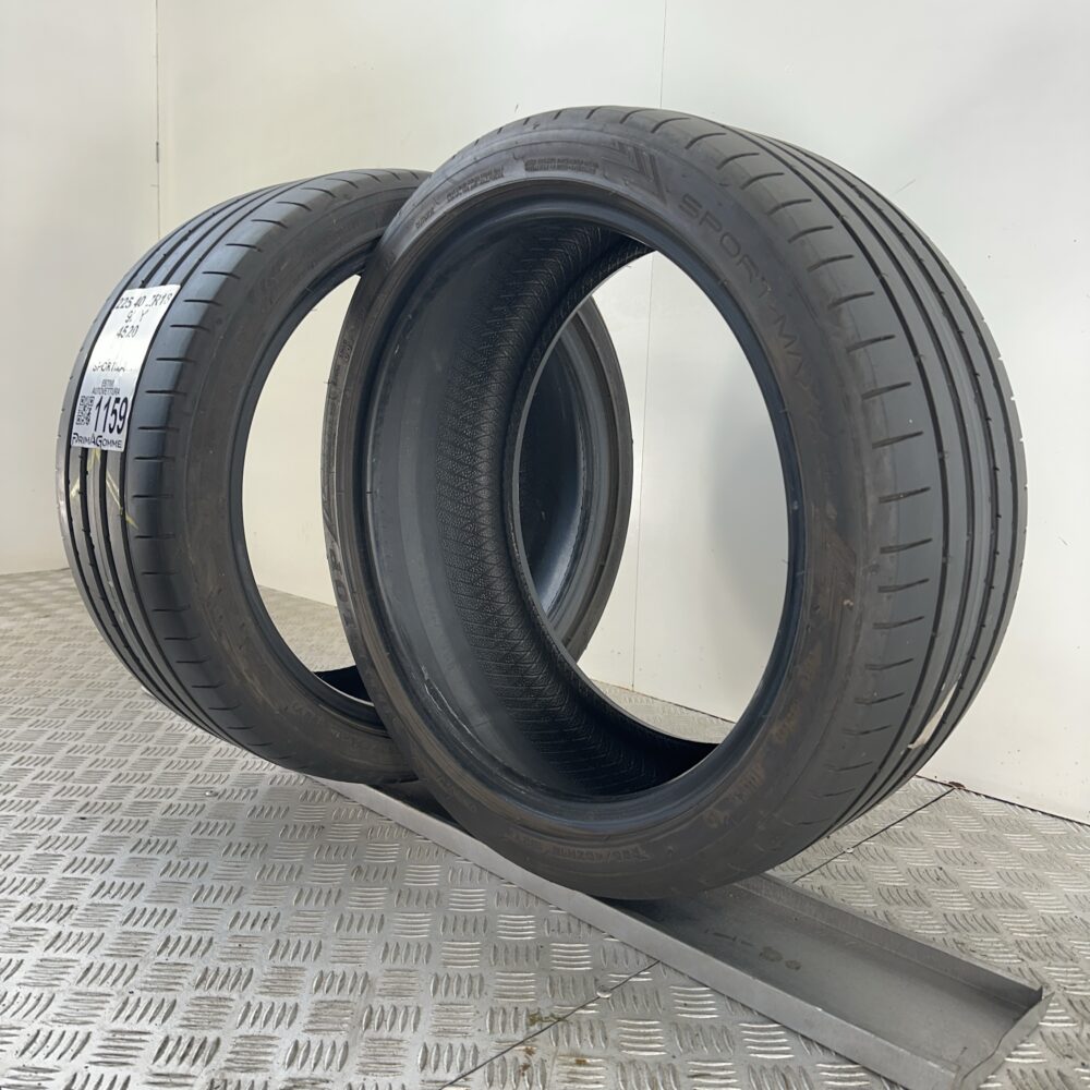 Gomme Usate 225 40 ZR18 92Y Dunlop Sportmaxx Estive
