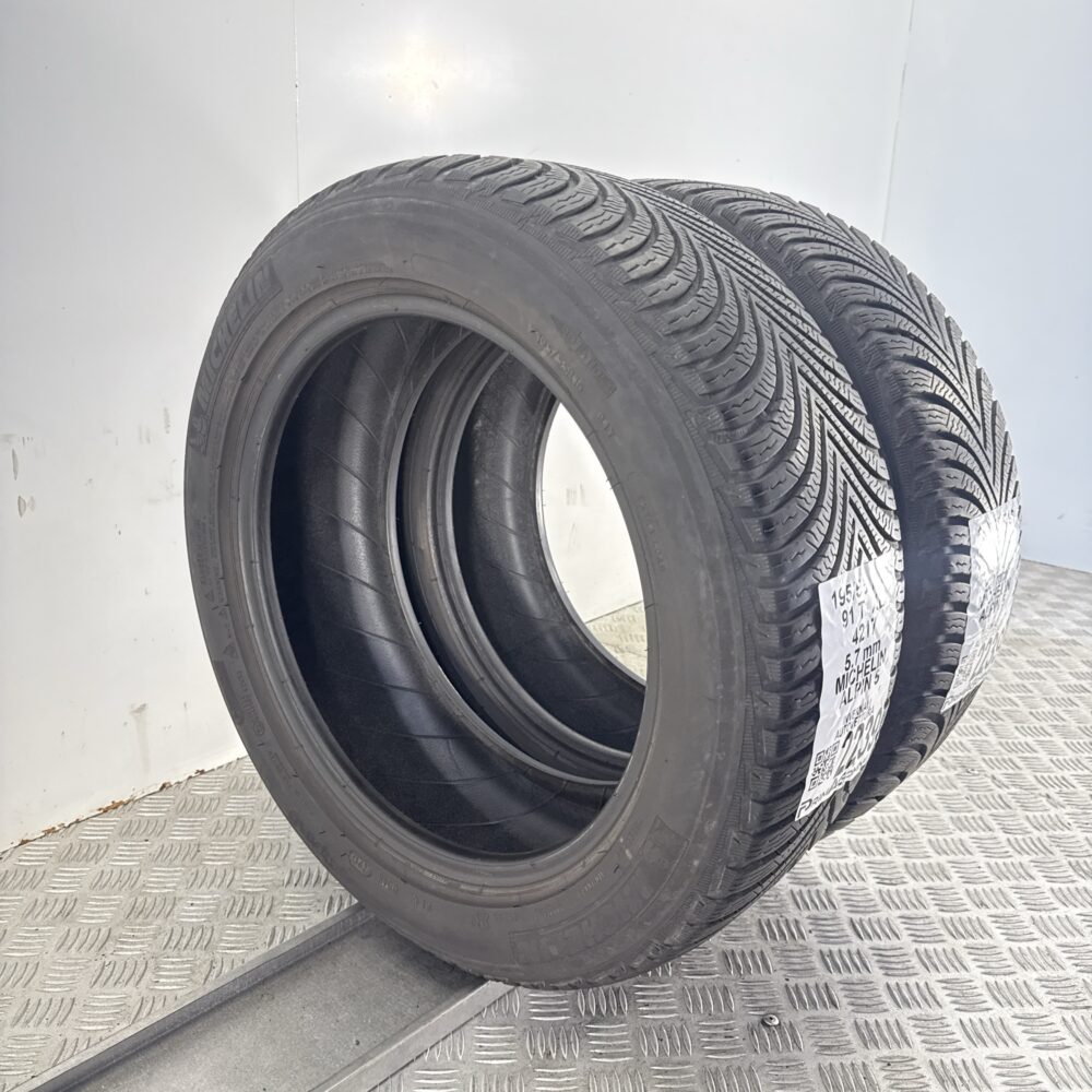 Gomme Usate 195 55 R16 XL 91T Michelin Alpin 5 81% Invernali - immagine 4