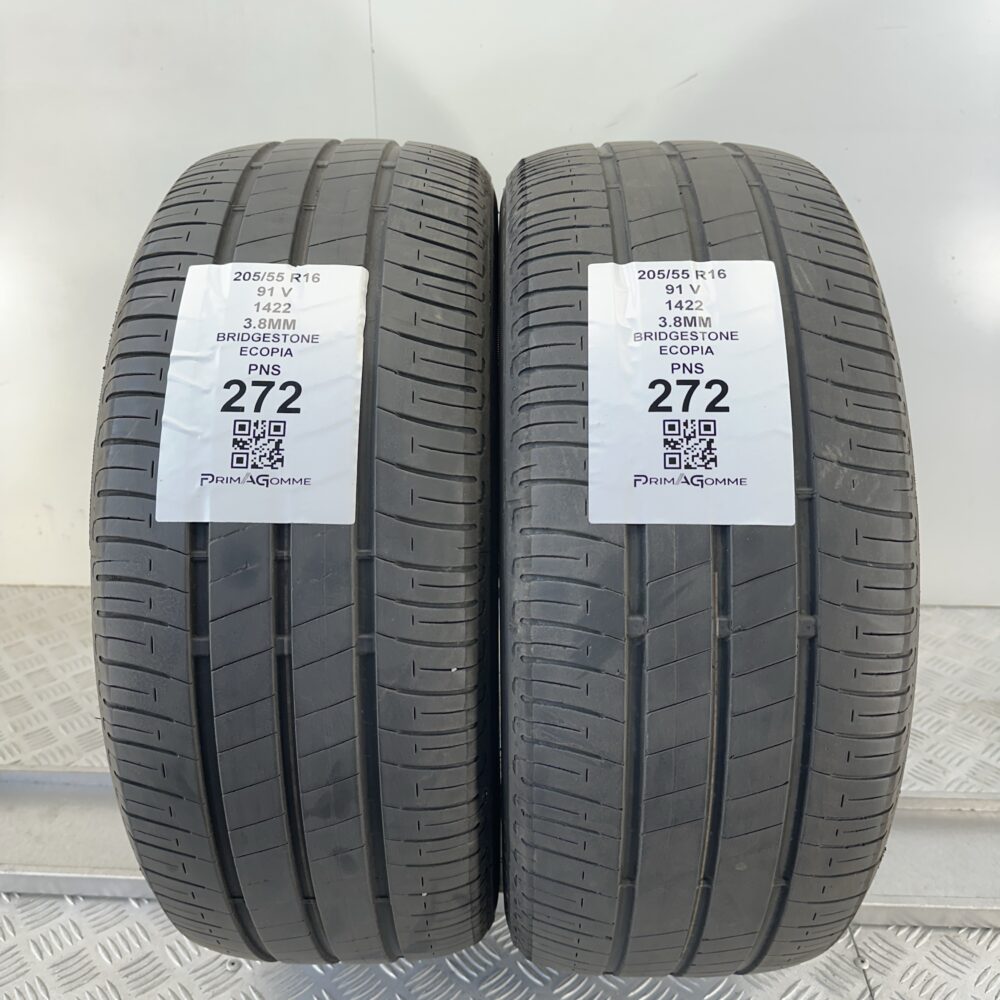 Pneumatici Usati 205 55 R16 91V Bridgestone Ecopia Estive