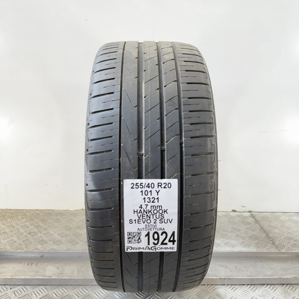 Pneumatico Usato 255 40 R20 101Y Hankook Ventus S1EVO 2 SUV Estivo