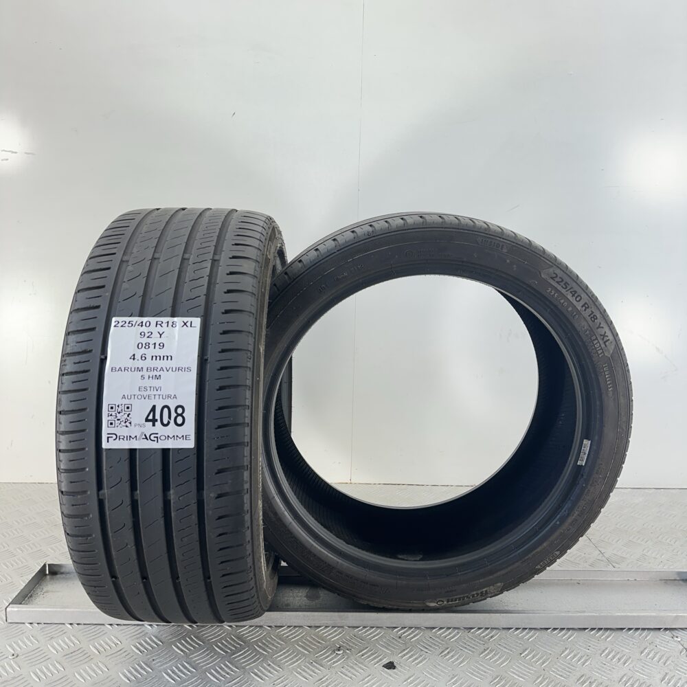 Pneumatici Usati 225 40 R18 92Y Barum Bravuris Estive - immagine 4