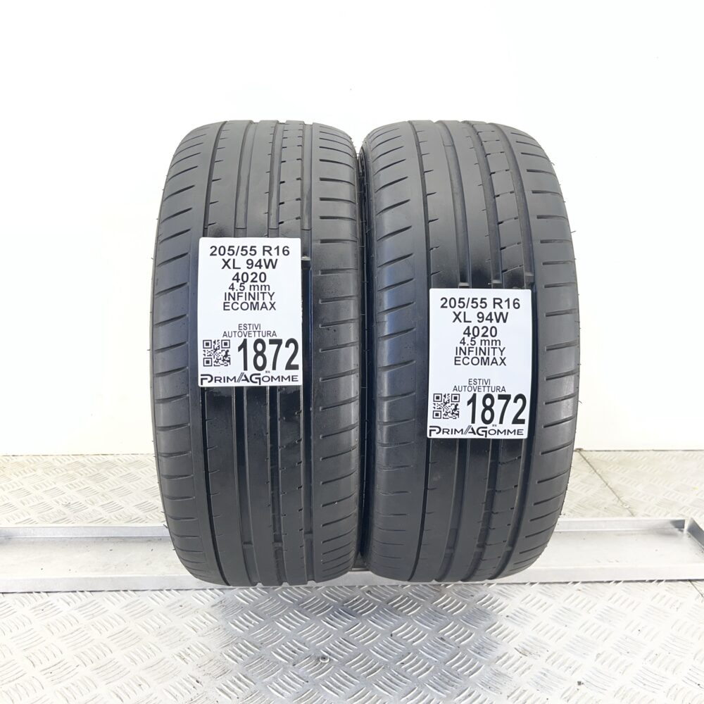 Pneumatici Usati 205 55 R16 XL 94W Infinity Ecomax Estive