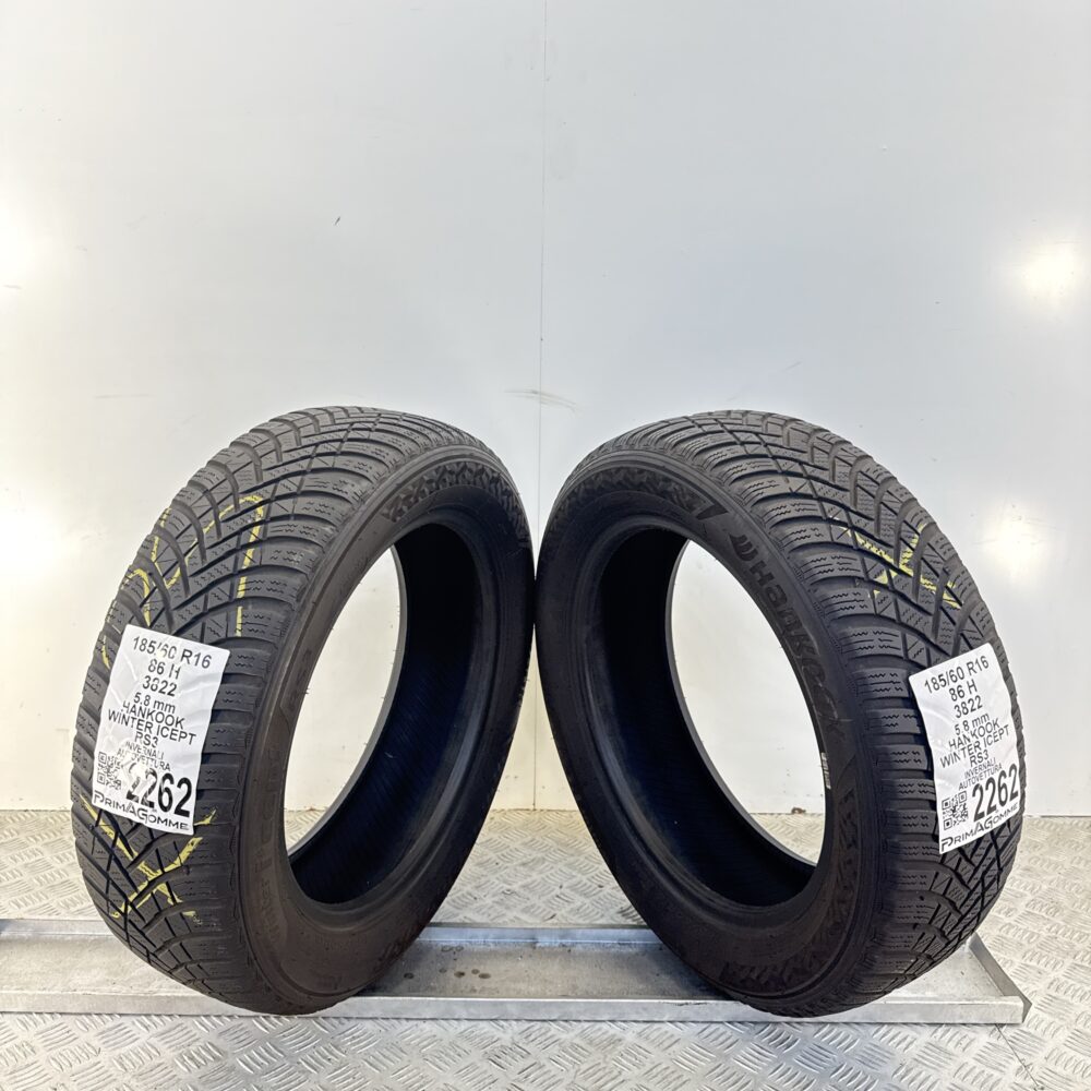 Gomme Usate 185 60 R16 86H Hankook Winter Icept RS3 83% Invernali - immagine 6