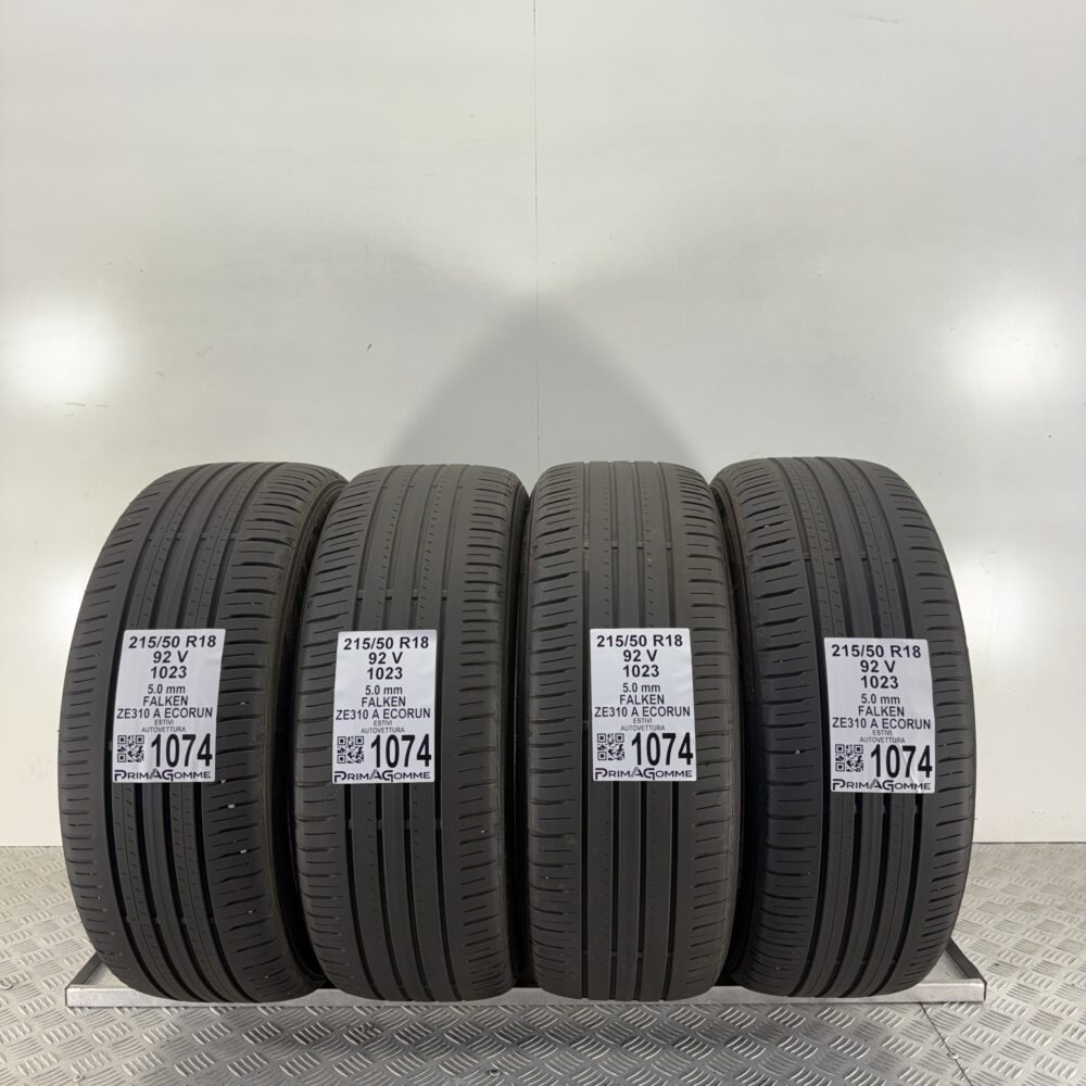 Gomme Usate 215 50 R18 92V Falken ZE310 A Ecorun 71% Estive