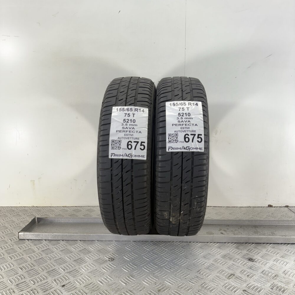 Pneumatici Usati 155 65 R14 75T Sava Perfecta Estive