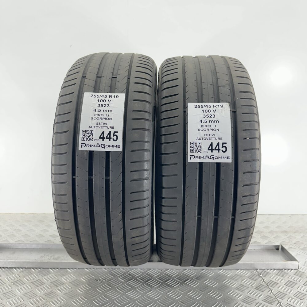 Pneumatici Usati 255 45 R19 100V Pirelli Scorpion Estive