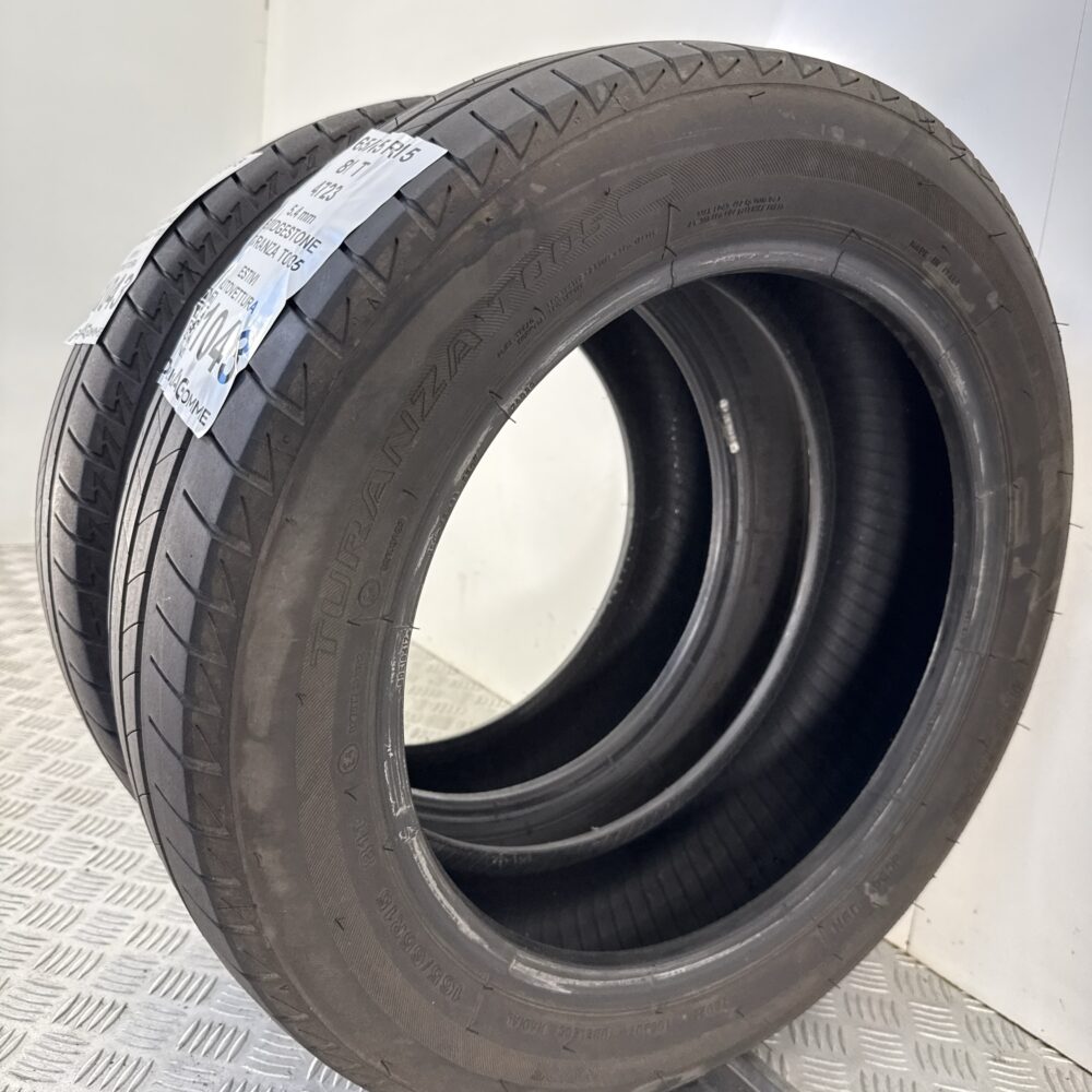 Gomme Usate 165 65 R15 81T Bridgestone Turanza T005 78% Estive - immagine 7