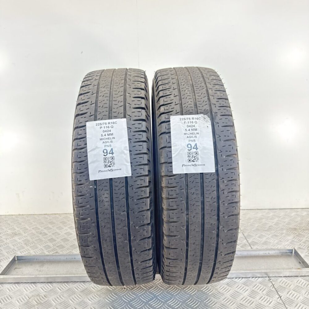 Pneumatici Usati 225 75 R16CP 116Q Michelin Agilis 78% Estive