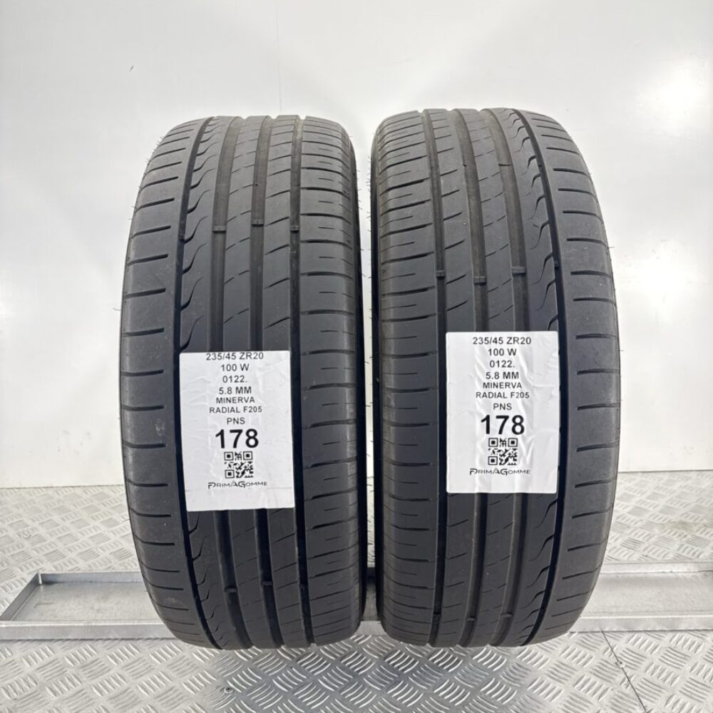Pneumatici Usati 235 45 ZR20 100W Minerva Radial F205 83% Estive