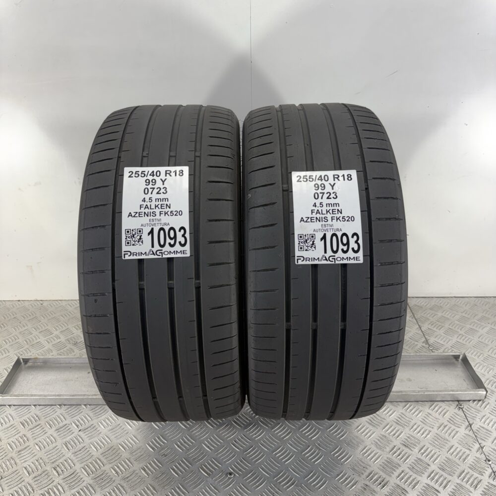 Gomme Usate 255 40 R18 99Y Falken Azenis FK520 Estive