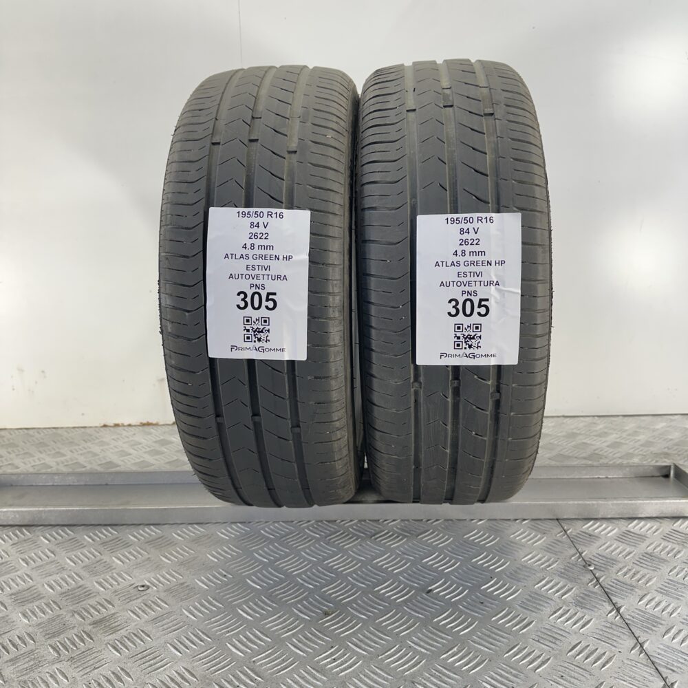 Pneumatici Usati 195 50 R16 84V Atlas Green HP Estive