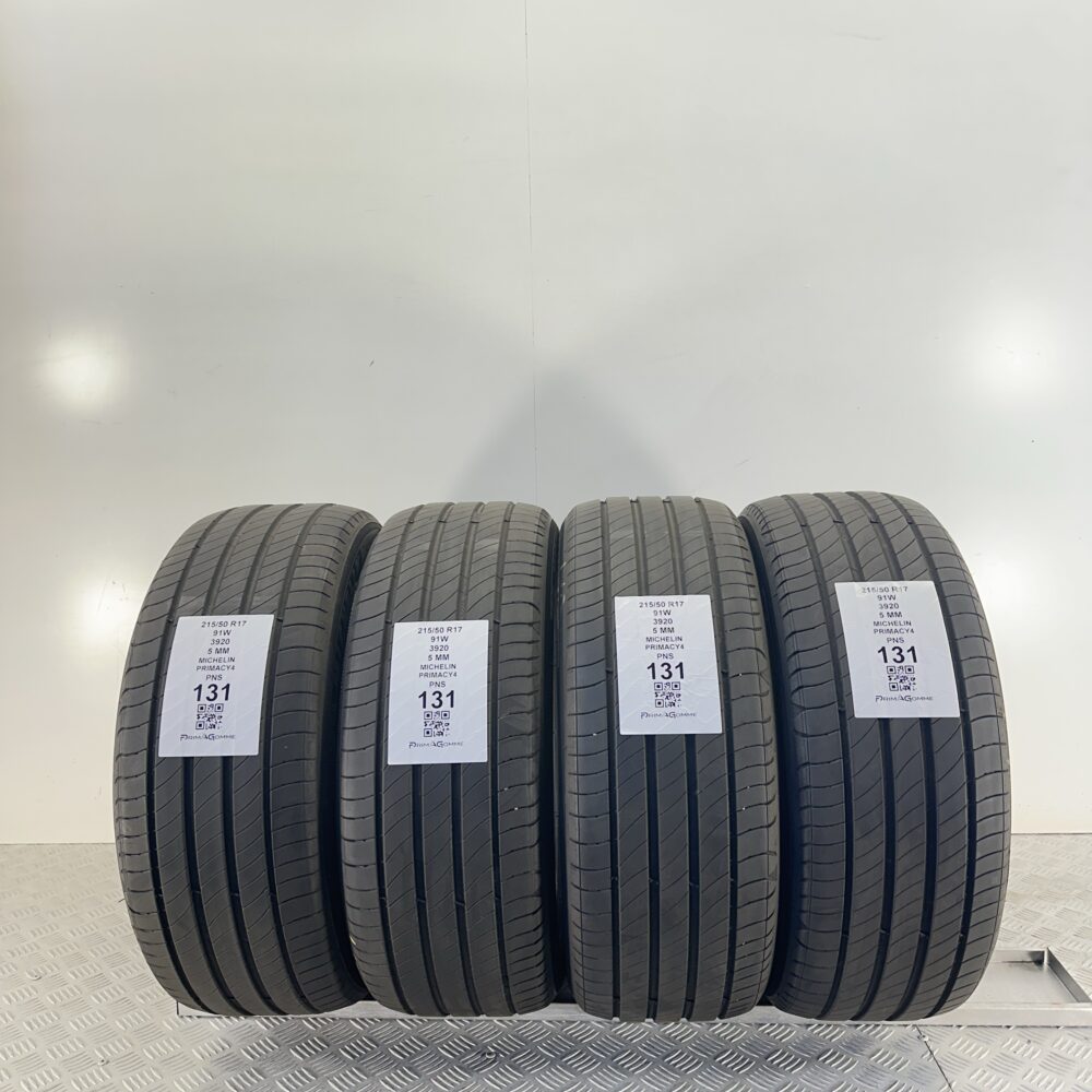 Pneumatici Usati 215 50 R17 91W Michelin Primacy4 72% Estive