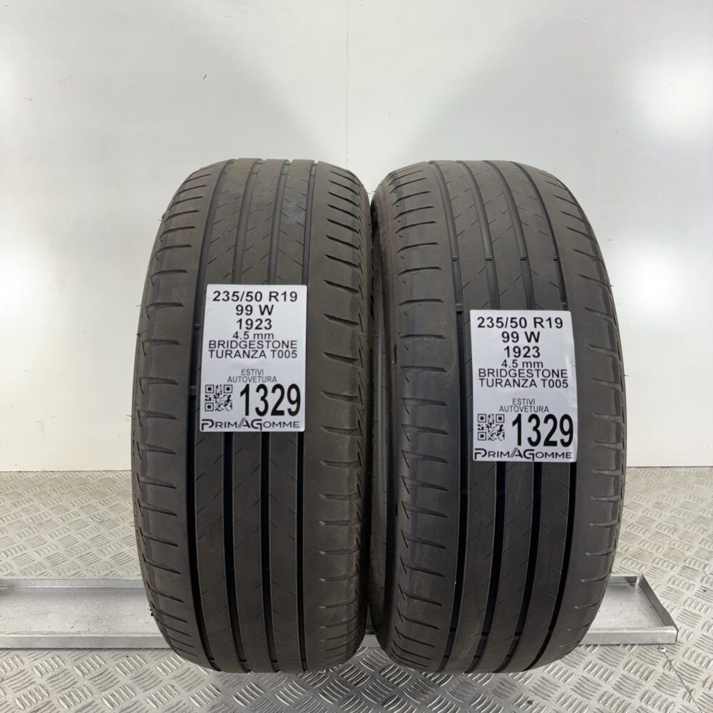 Gomme Usate 235 50 R19 99W Bridgestone Turanza T005 Estive
