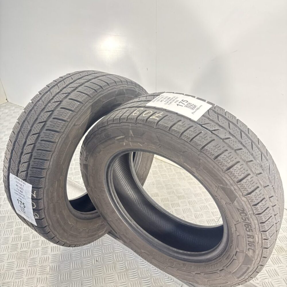 Pneumatici Usati 205 65 R16C 107 105 T Continental Vancontact 80% Invernali - immagine 4