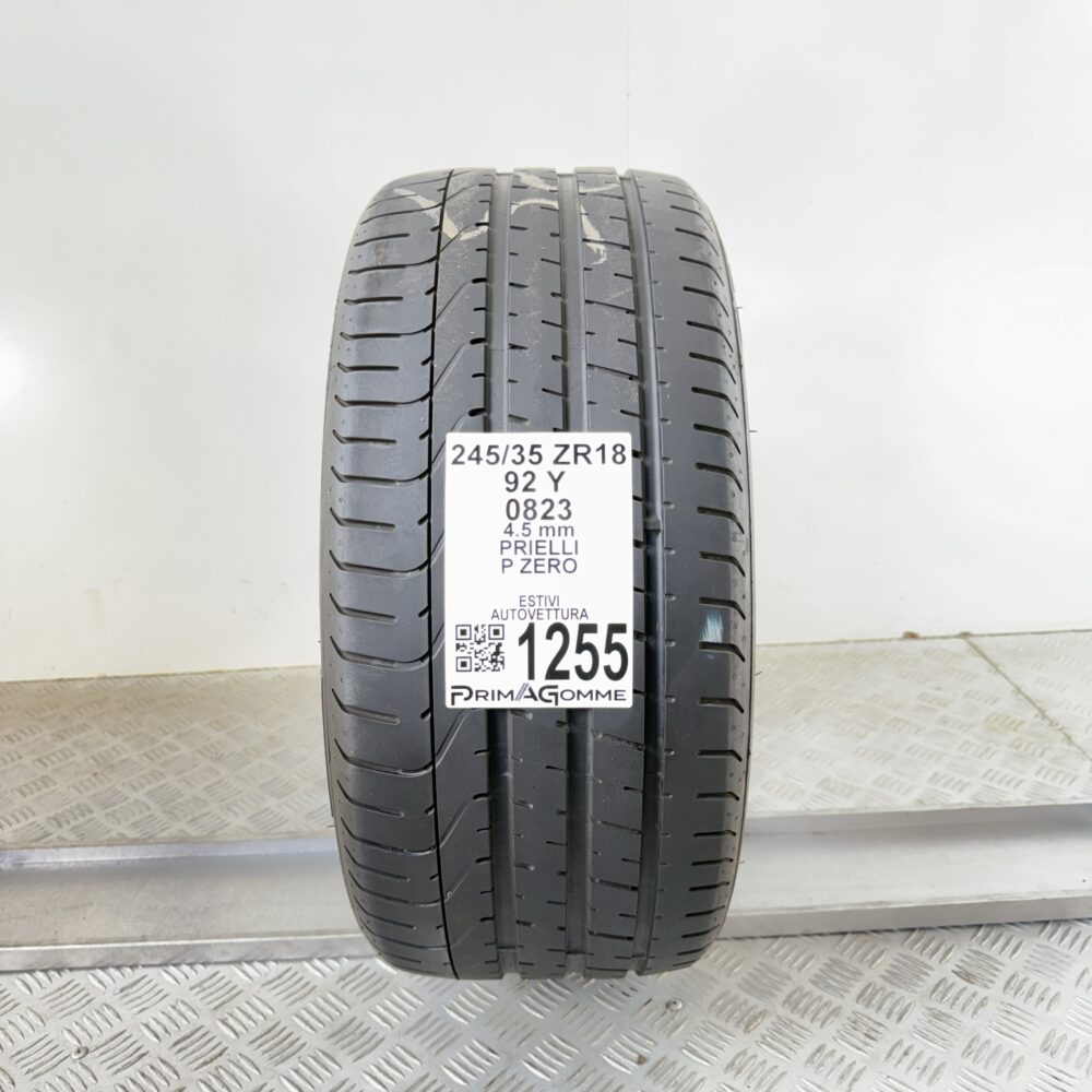 Pneumatico Usato 245 35 ZR18 92Y Pirelli P Zero Estivo