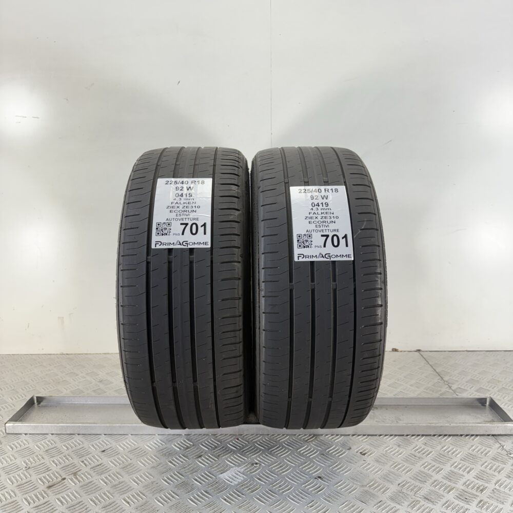 Pneumatici Usati 225 40 R18 92W Falken Ziex ZE310 Estive