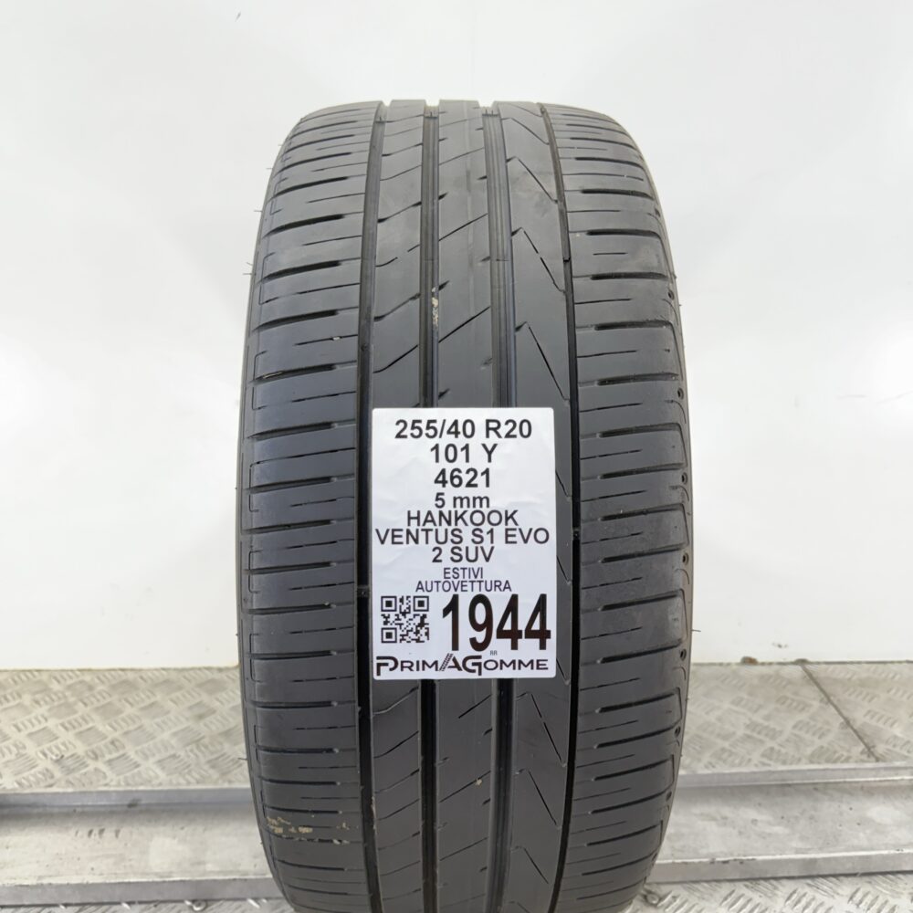 Pneumatico Usato 255 40 R20 101Y Hankook Ventus S1 Evo 2 SUV 71% Estivo