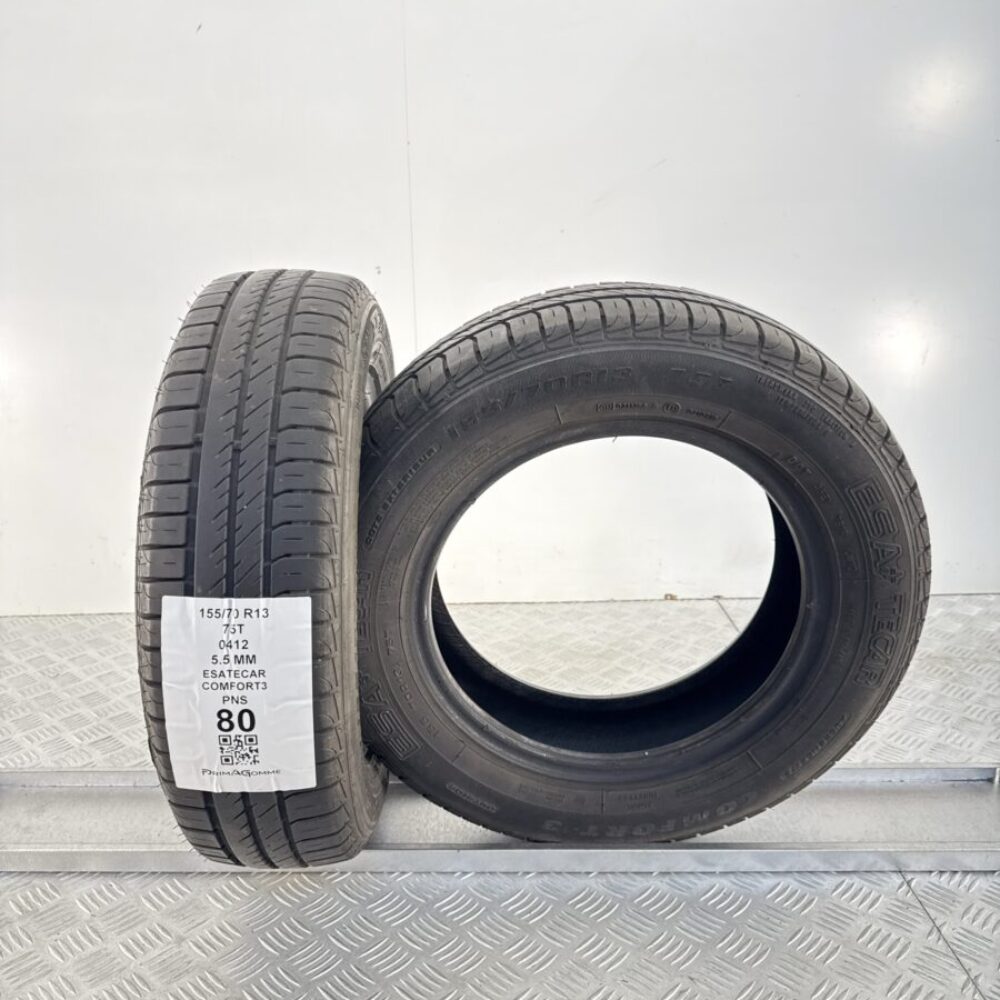 Gomme Usate 155 70 R13 75T Esatecar Comfort3 5.5mm Estive - immagine 4