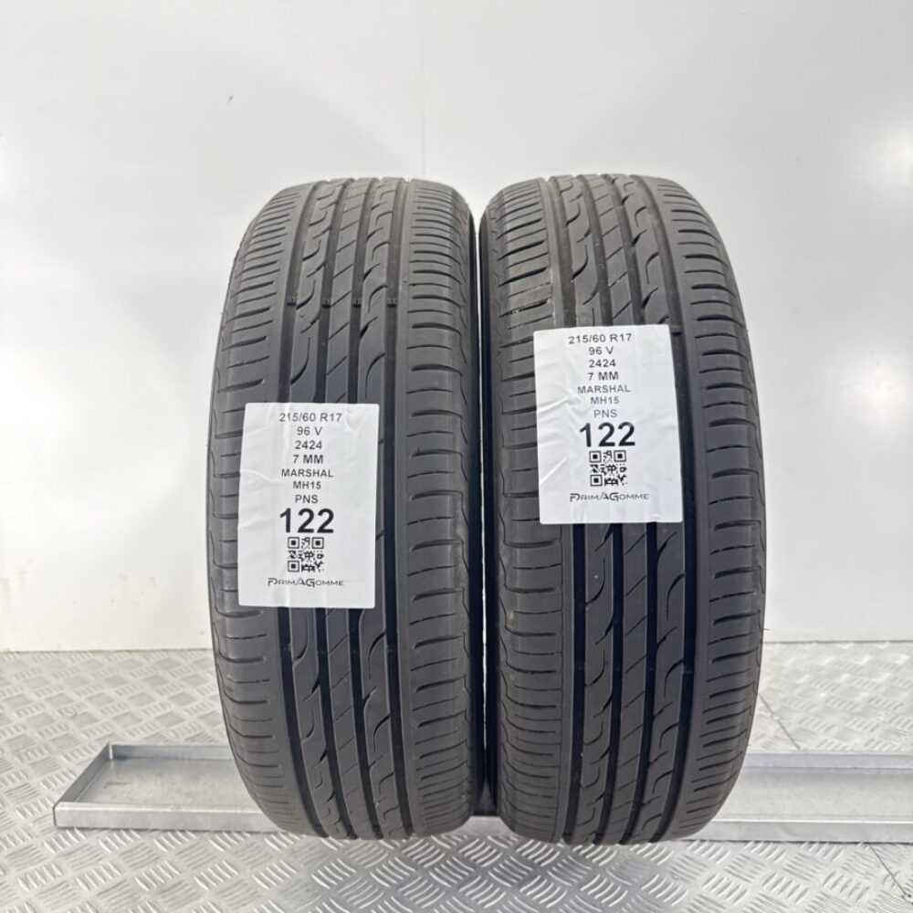 Gomme Usate 215 60 R17 96V Marshal MH15 7mm Estive