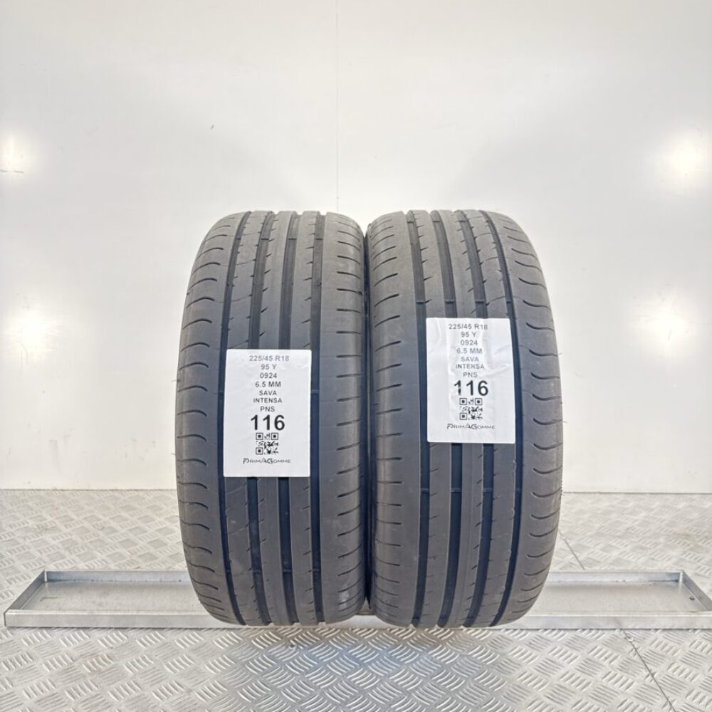 Gomme Usate 225 45 R18 95Y Sava Intensa 6.5mm Estive