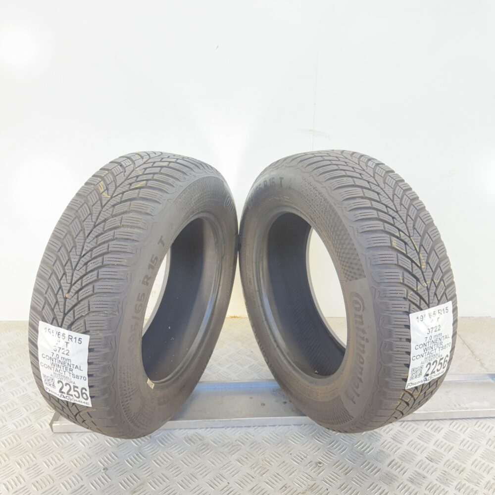 Gomme Usate 195 65 R15 91T Continental Winter Contact TS870 100% Invernali - immagine 7