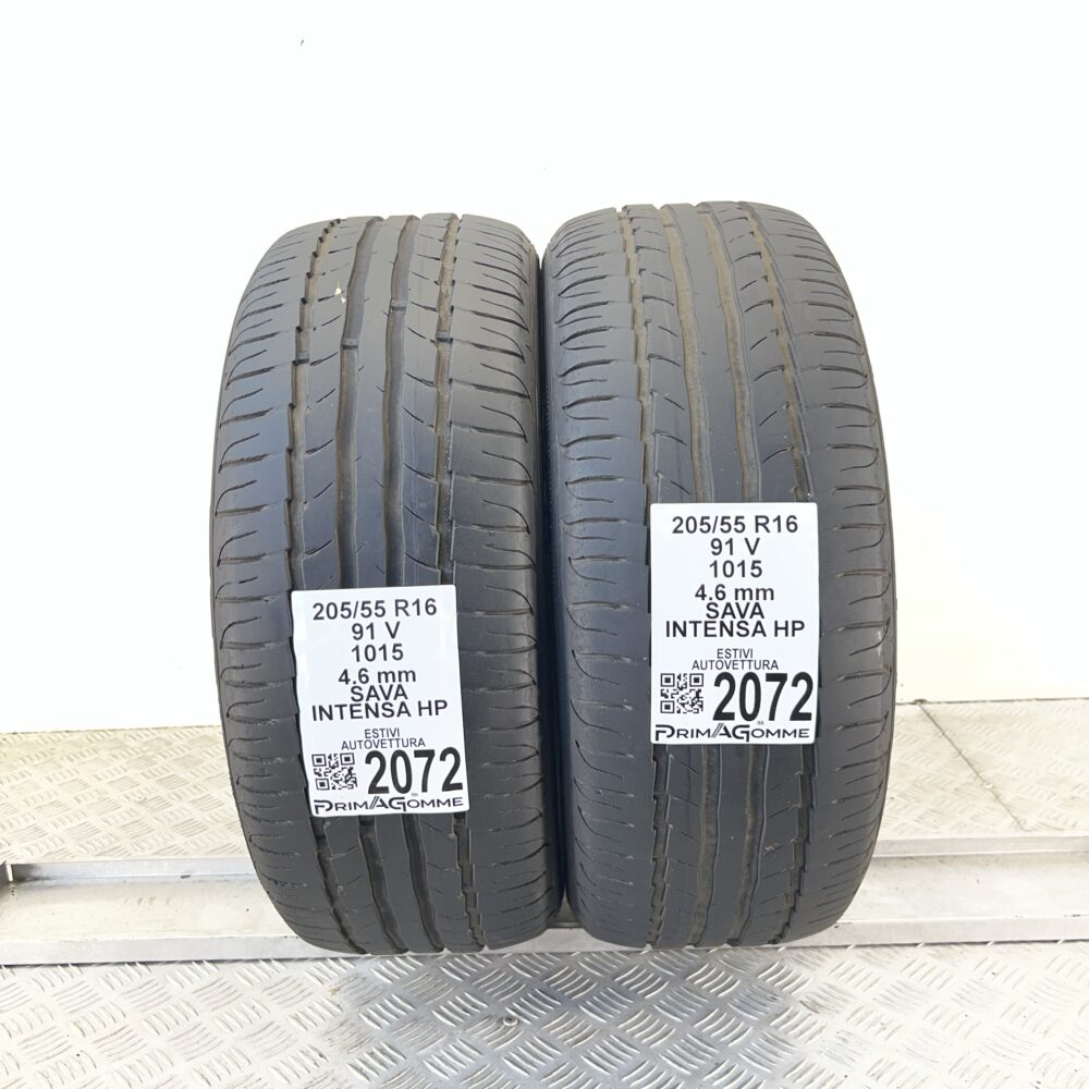 Pneumatici Usati 205 55 R16 91V Sava Intensa HP Estive