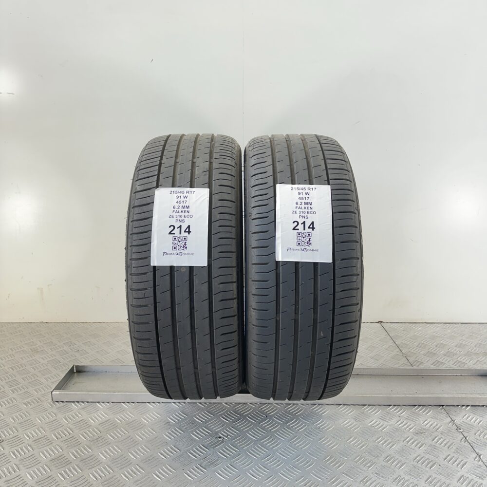 Pneumatici Usati 215 45 R17 91W Falken ZE 310 ECO 90% Estive