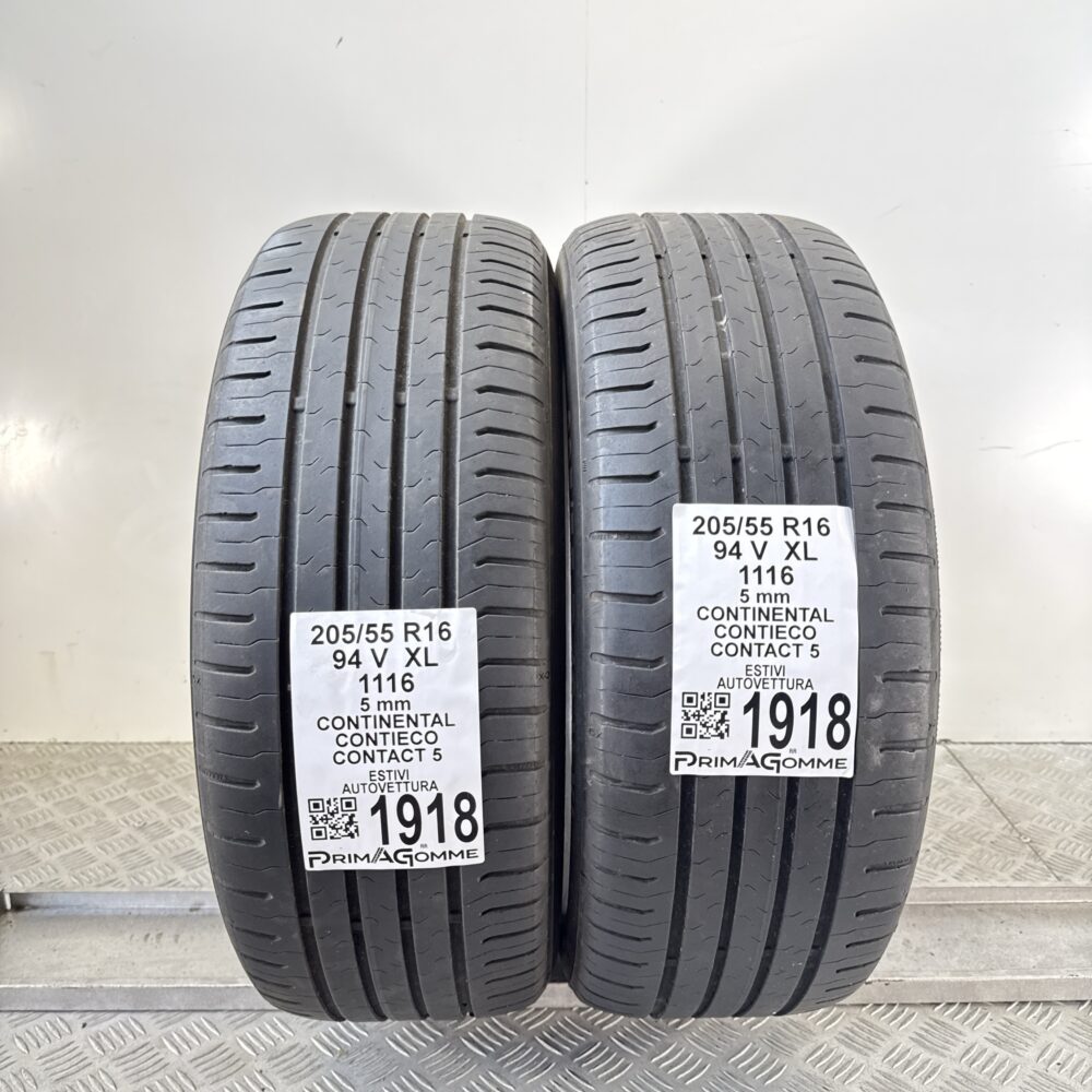 Pneumatici Usati 205 55 R16 XL 94V Continental ContiEcoContact 5 71% Estive