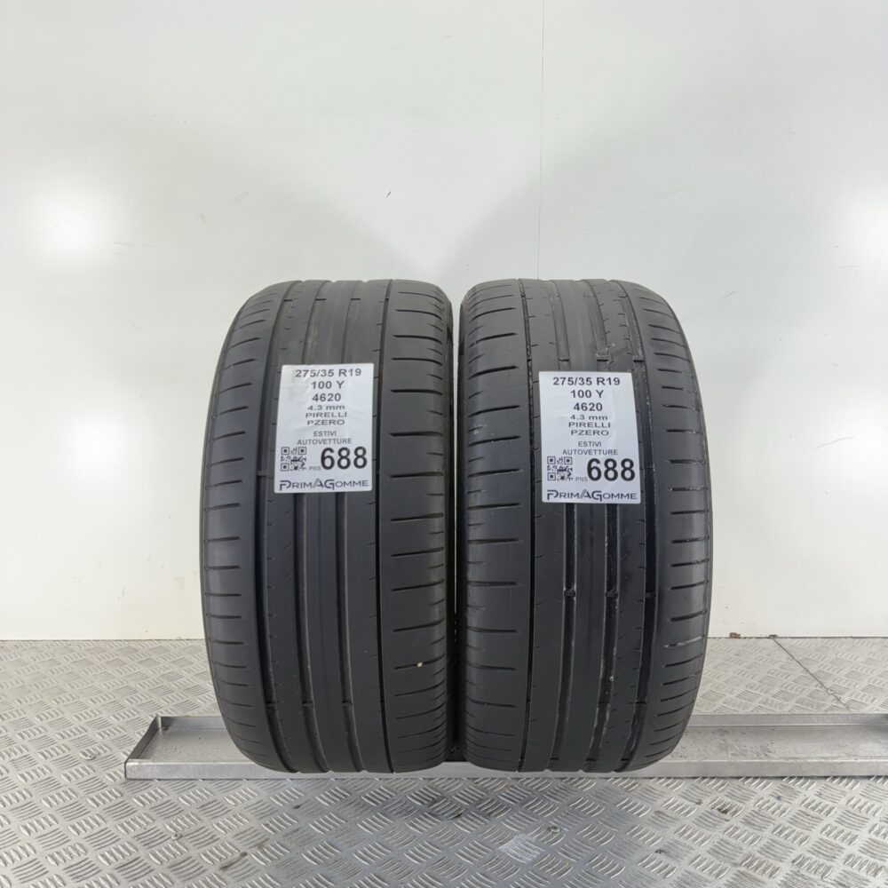 Pneumatici Usati 275 35 R19 100Y Pirelli PZero Estive