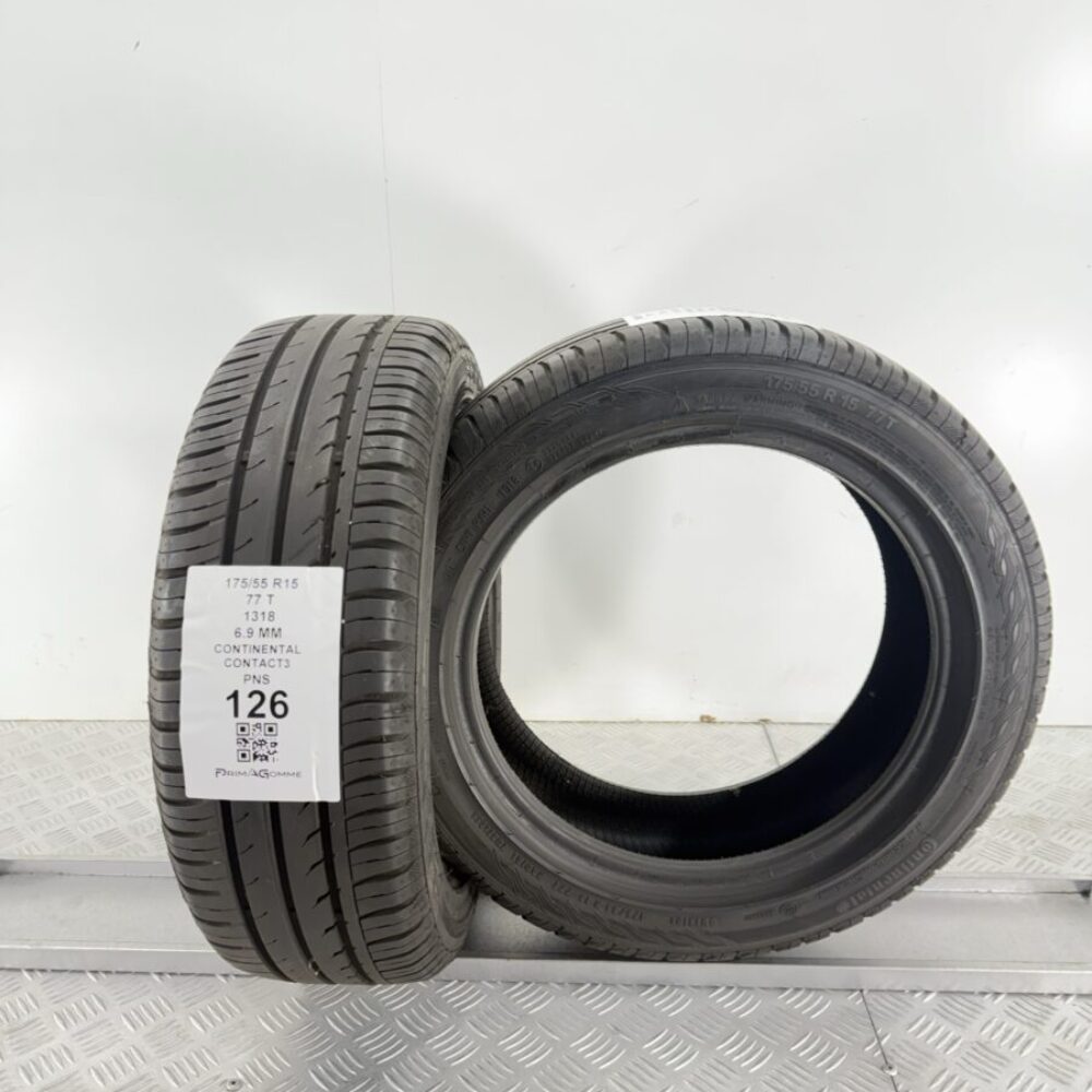 Gomme Usate 175 55 R15 77T Continental Contact3 6.9mm Estive - immagine 5