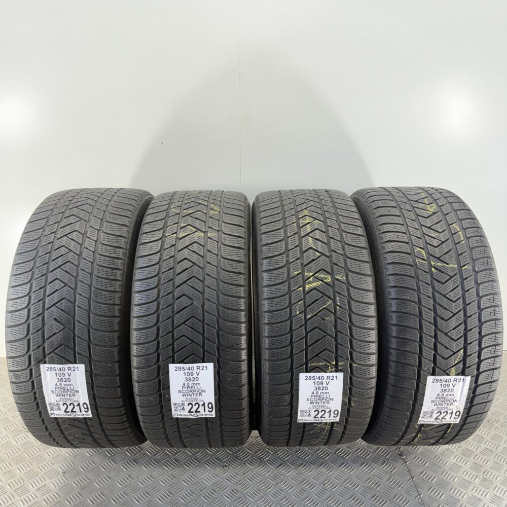 Gomme Usate 285 40 R21 109V Pirelli Scorpion Winter Invernali
